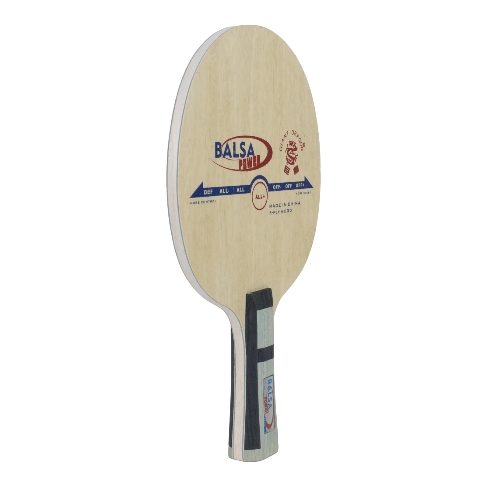 Raquete Lâmina tênis de mesa balsa power FL 5 folhas Giant Dragon