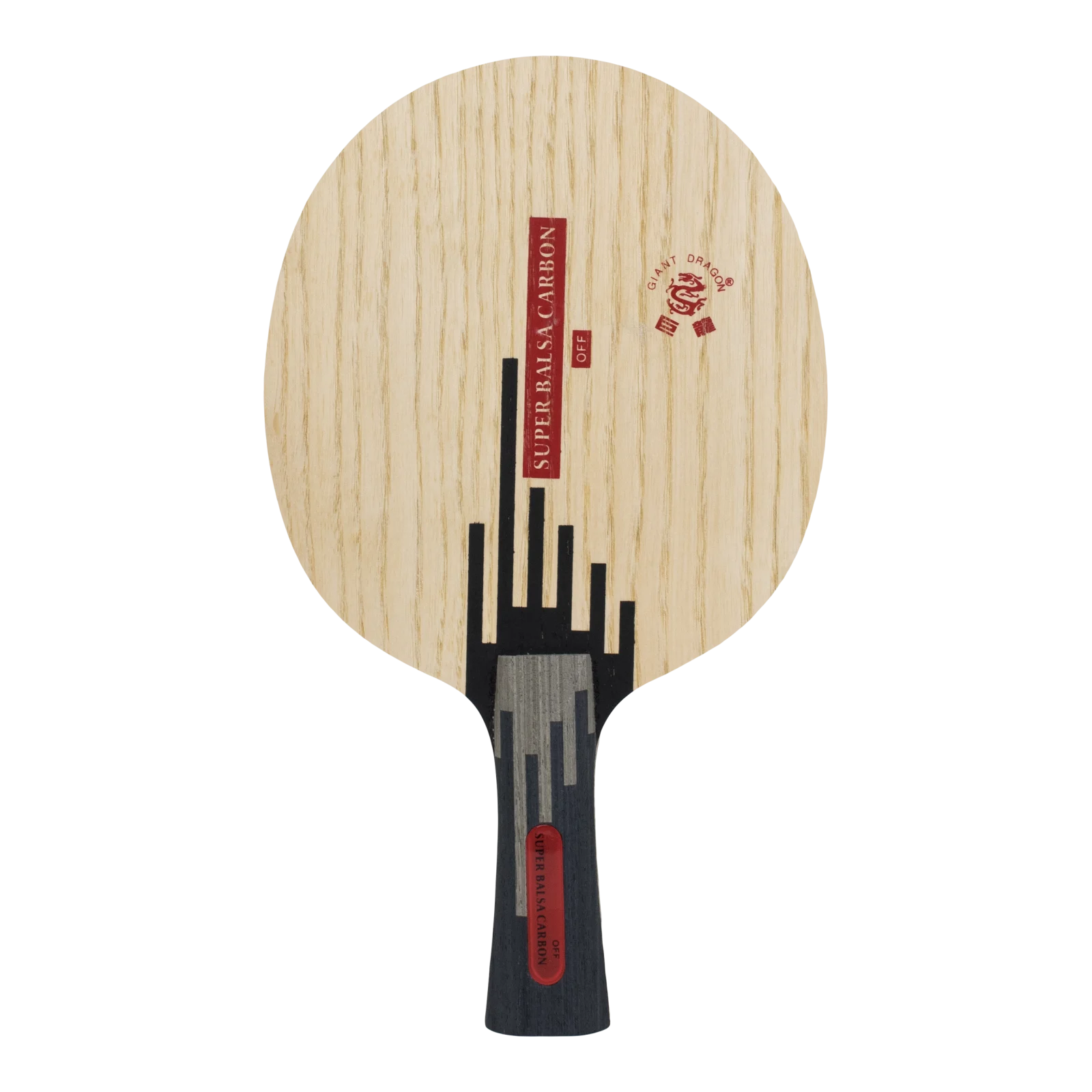 Raquete Lâmina tênis de mesa balsa carbon FL 5 folhas Giant Dragon