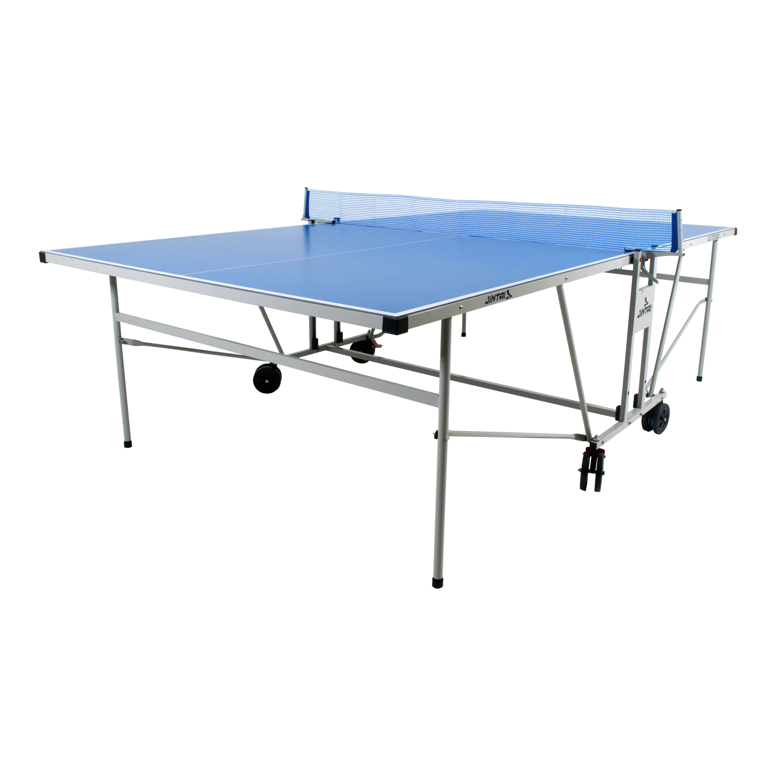 Mesa de tênis de mesa tamanho oficial outdoor com postes e rede jintai