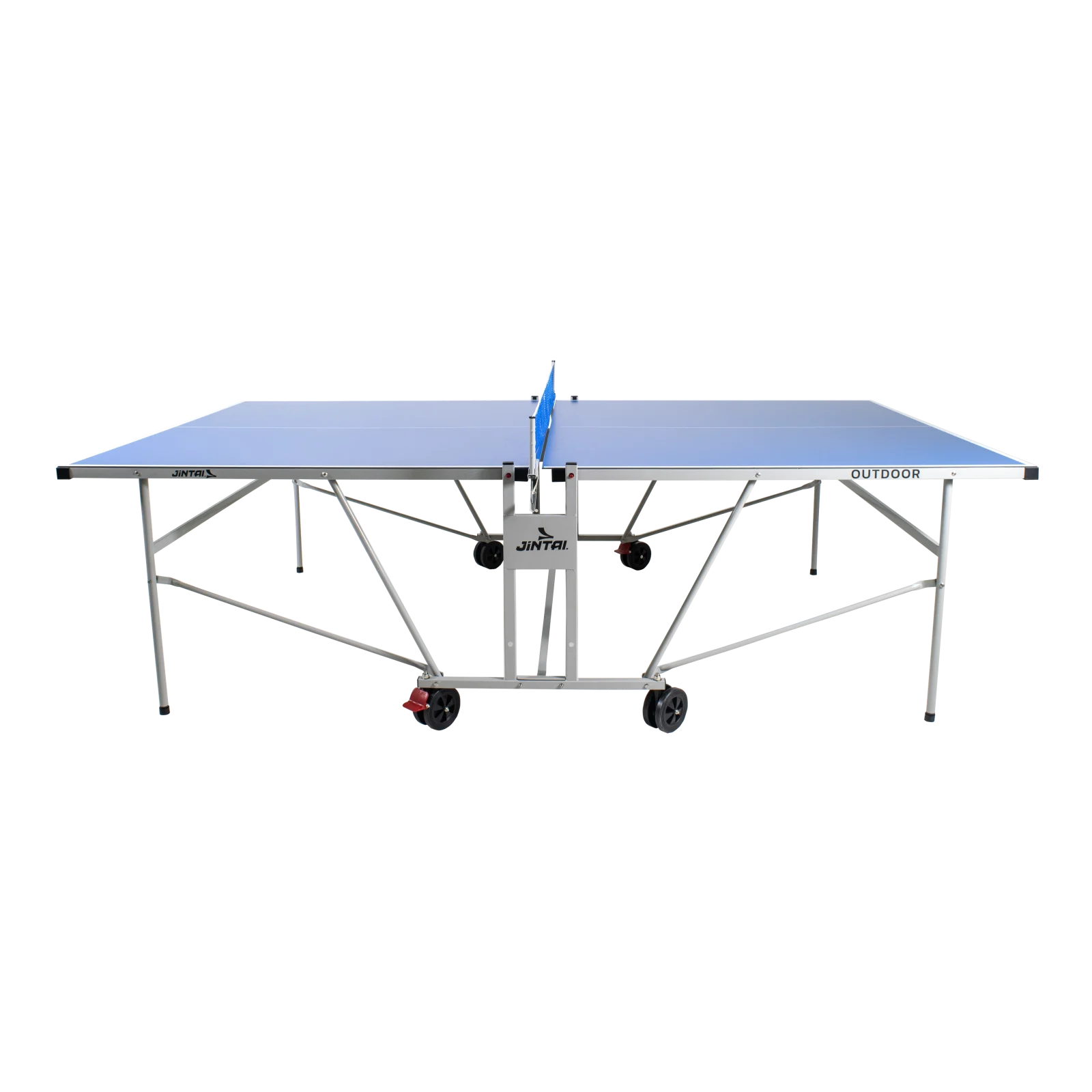 Mesa de tênis de mesa tamanho oficial outdoor com postes e rede jintai