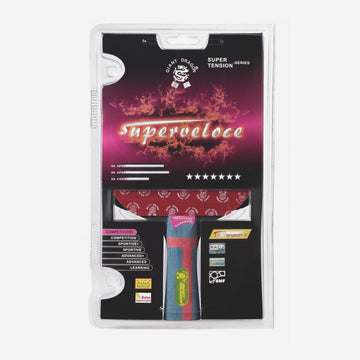 Raquete de tênis de mesa 7 estrelas Superveloce Giant Dragon