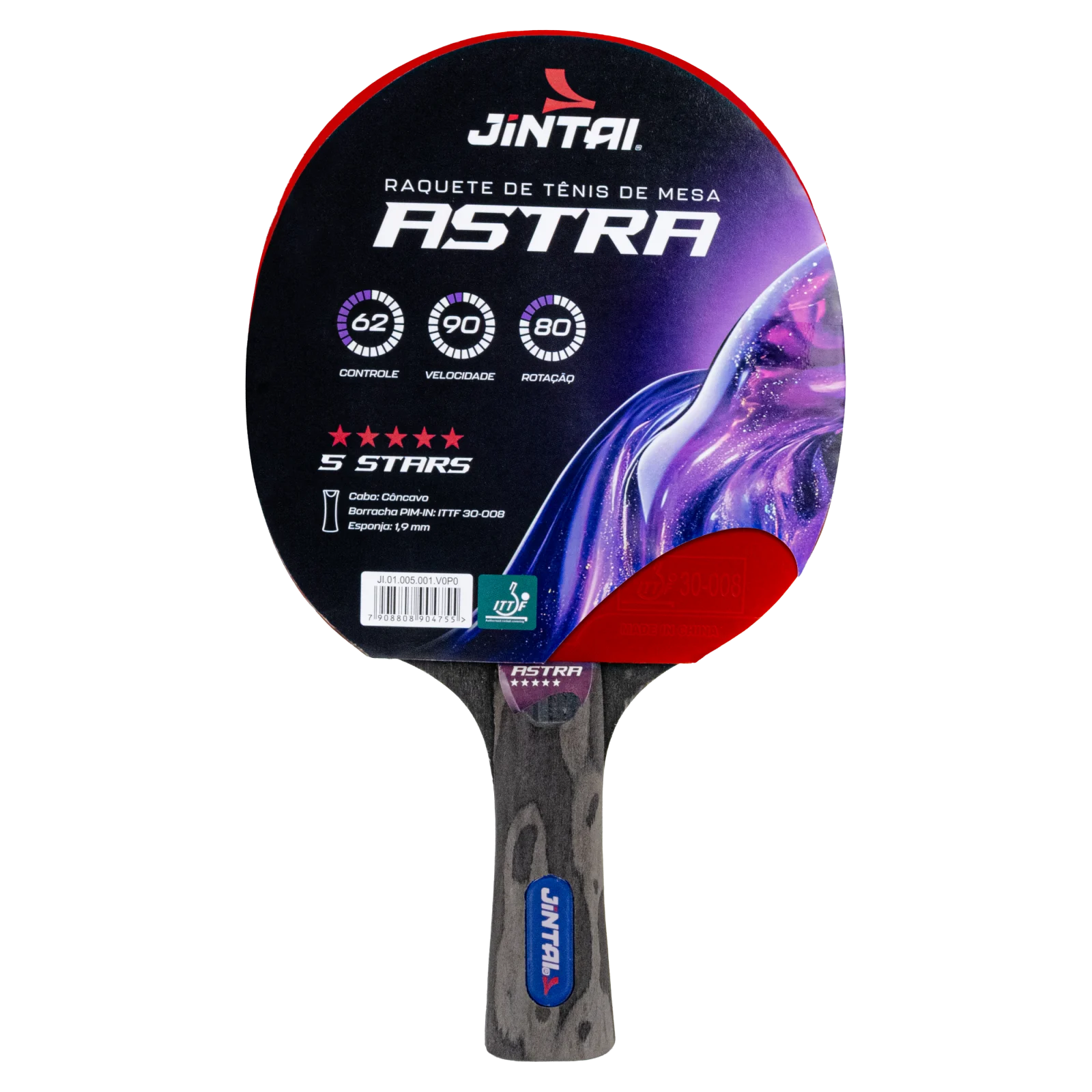 Raquete de Tênis de Mesa Astra - Jintai