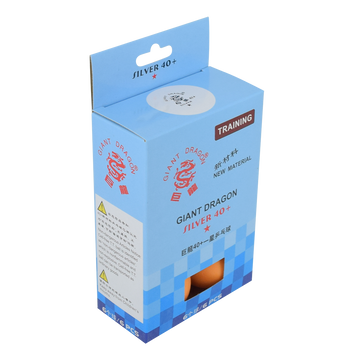 Bolas Tênis de Mesa 1 Estrela 40+ Giant Dragon Laranja 6un