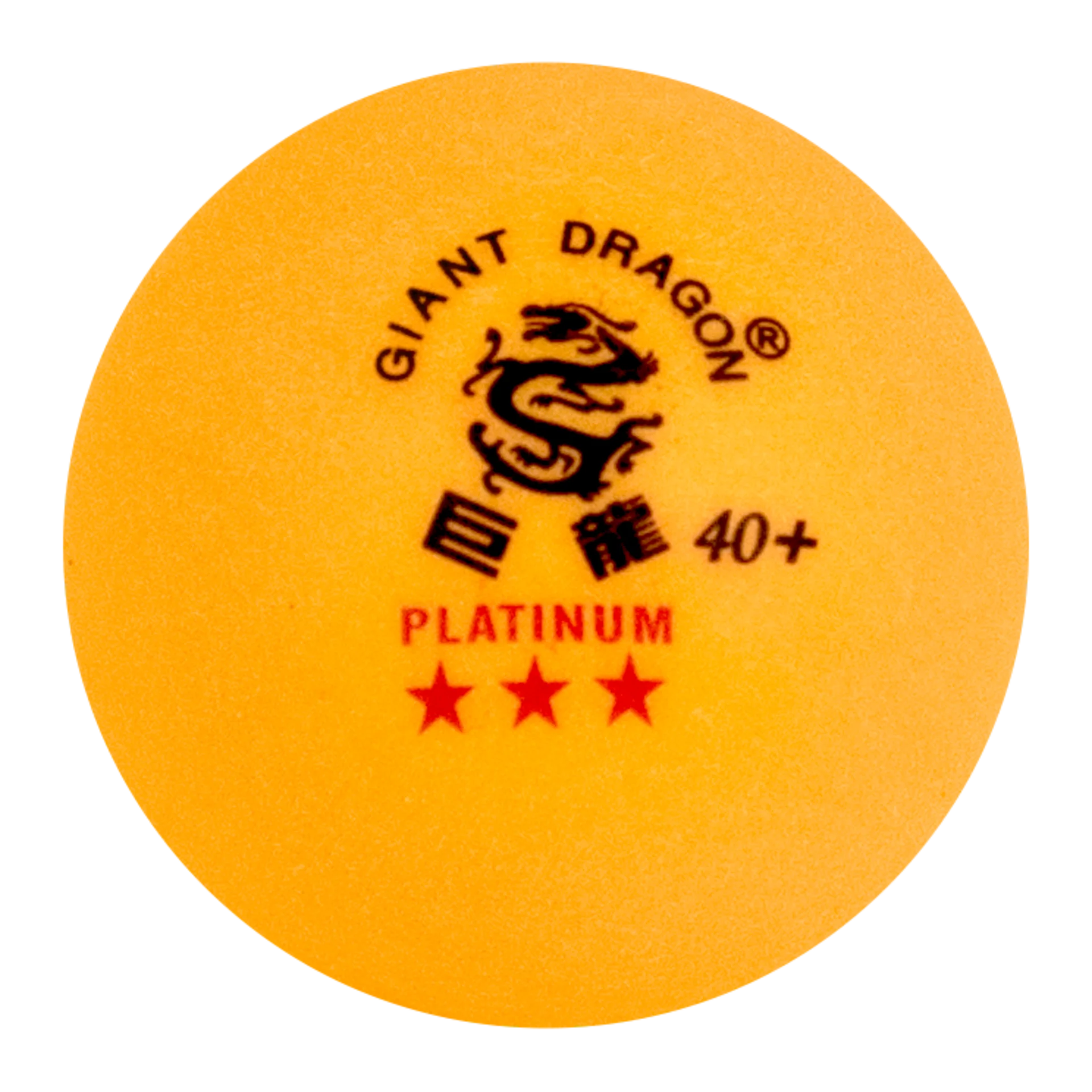 Bolas Tênis De Mesa 3 Estrelas Laranja Giant Dragon 6un