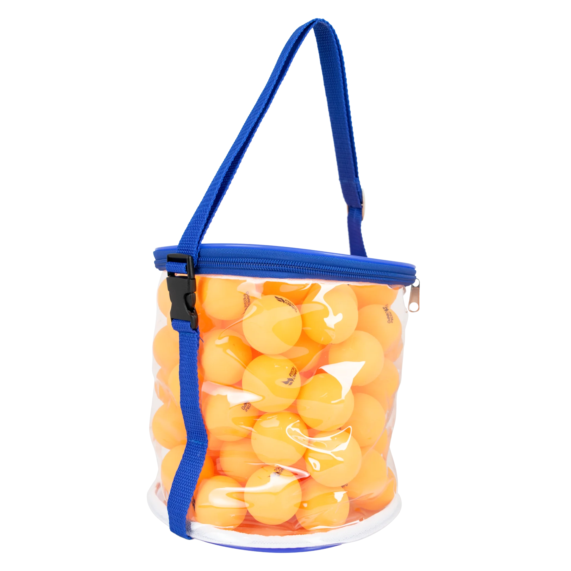 Kit 100 Bolas Bolinhas Tênis De Mesa Ping Pong Com Bolsa Cor Laranja