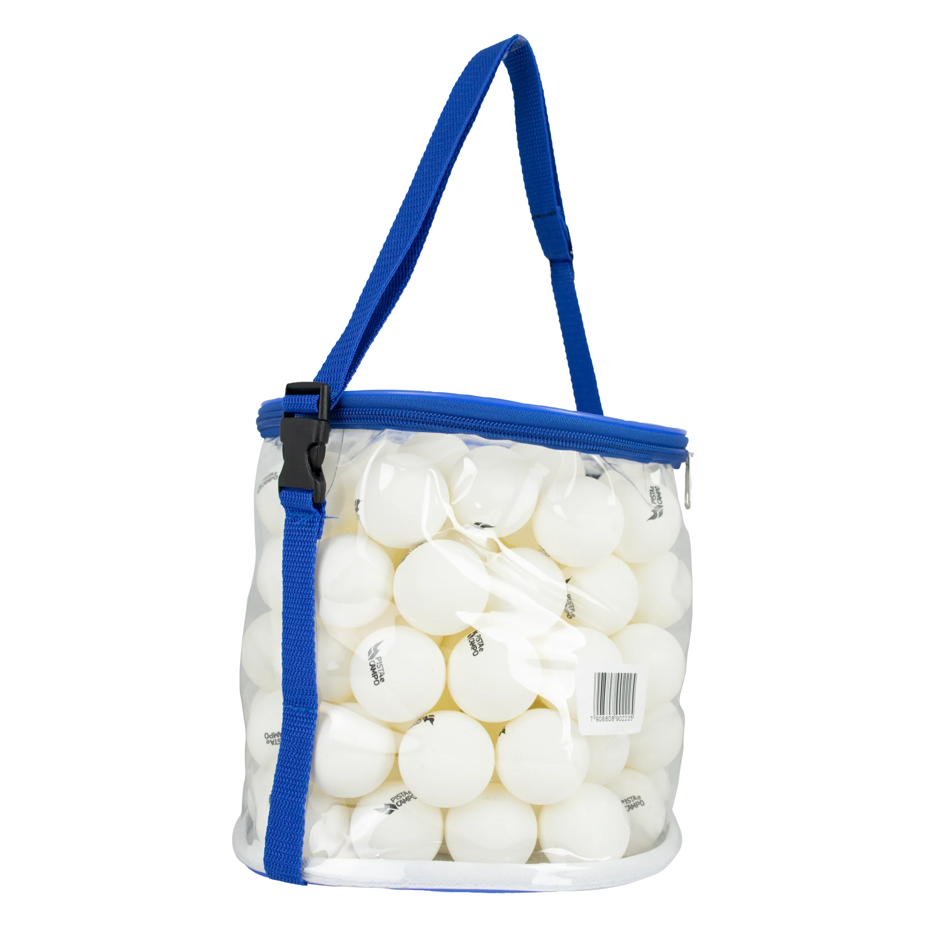 Kit 100 Bolas Bolinhas Tênis De Mesa Ping Pong Com Bolsa Cor Branco