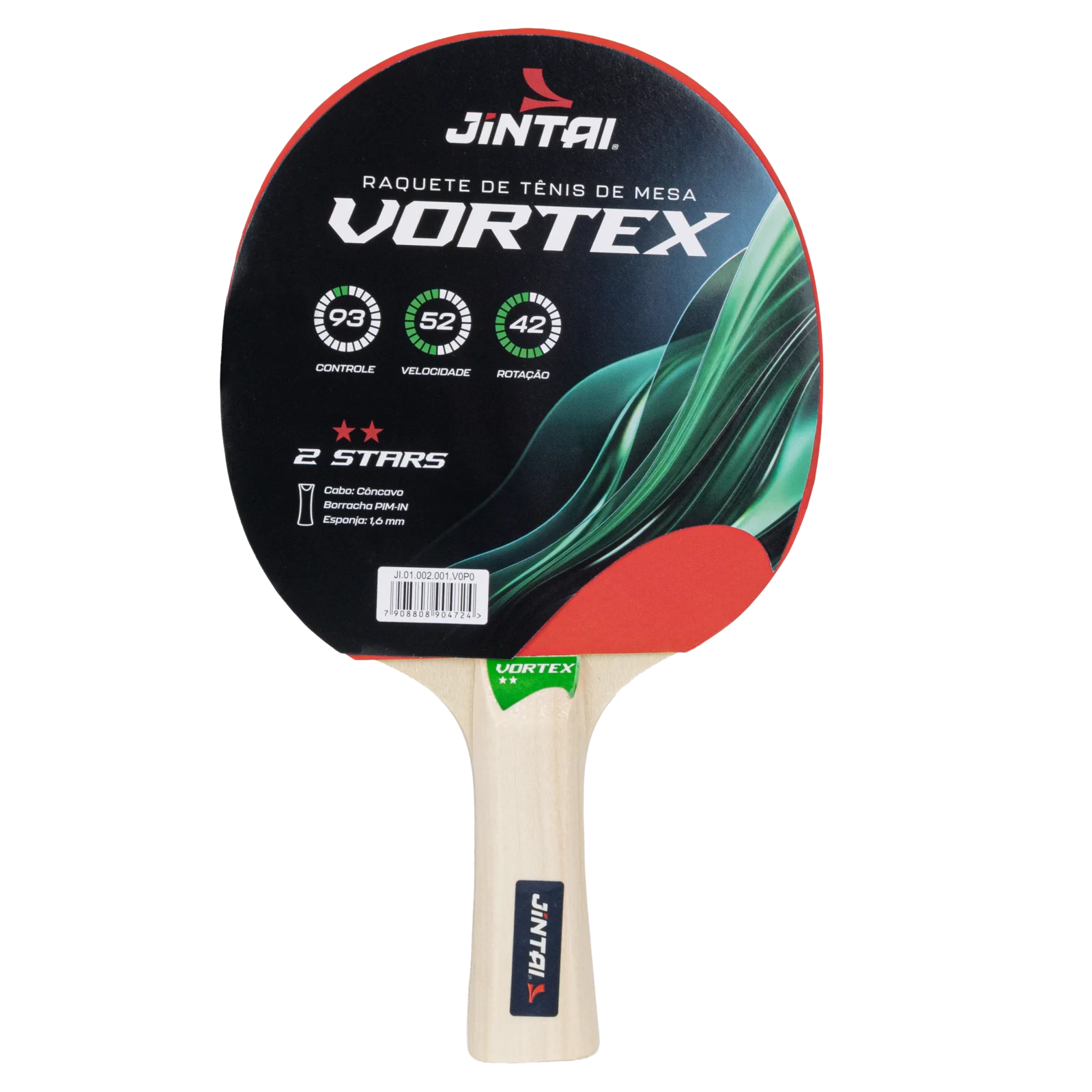 Raquete de Tênis de Mesa Vortex - Jintai