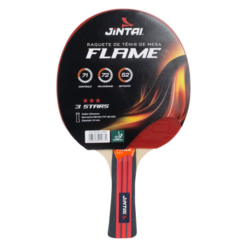 Raquete de Tênis de Mesa Flame - Jintai