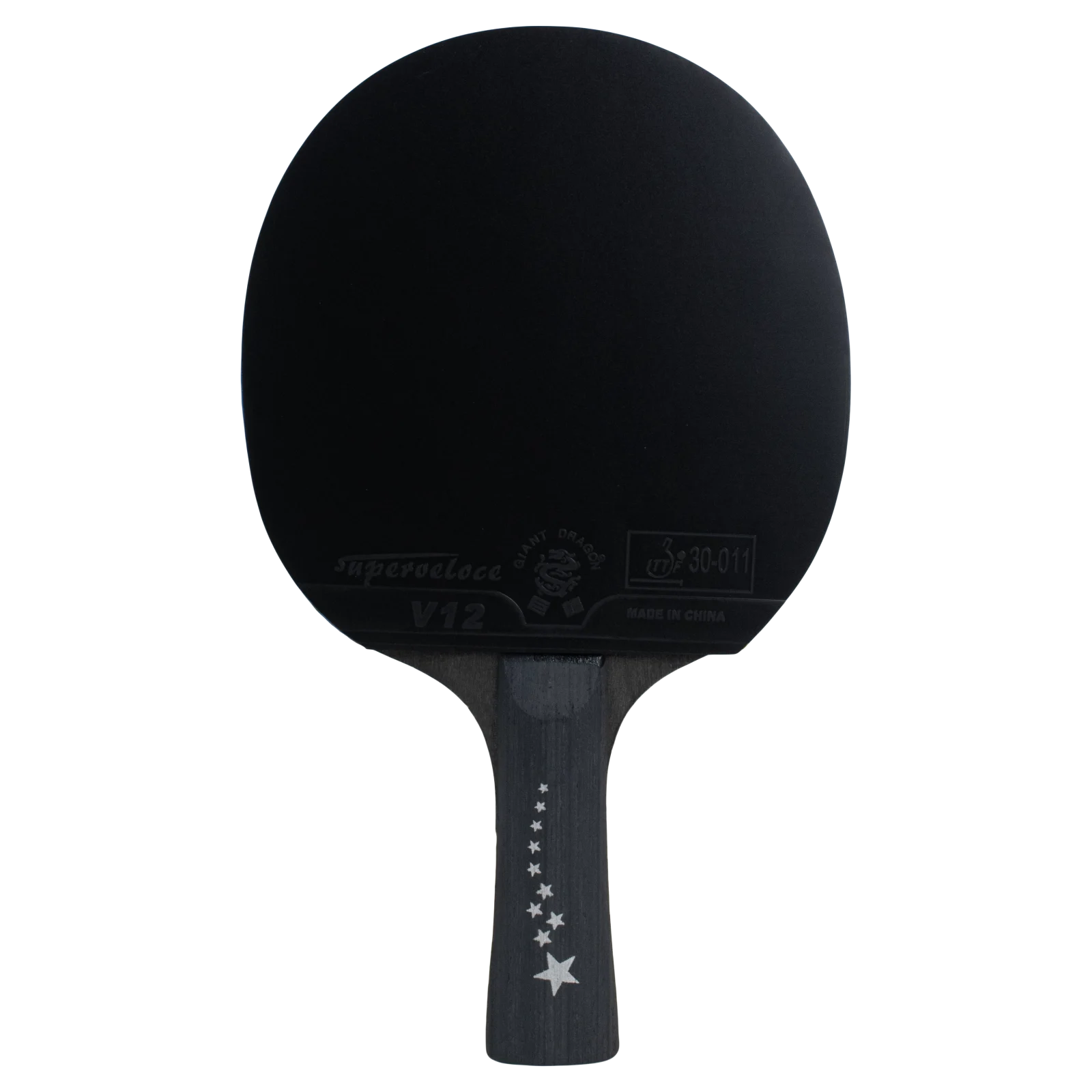 Raquete de Tênis de Mesa Superveloce v12 4 Estrelas Giant Dragon