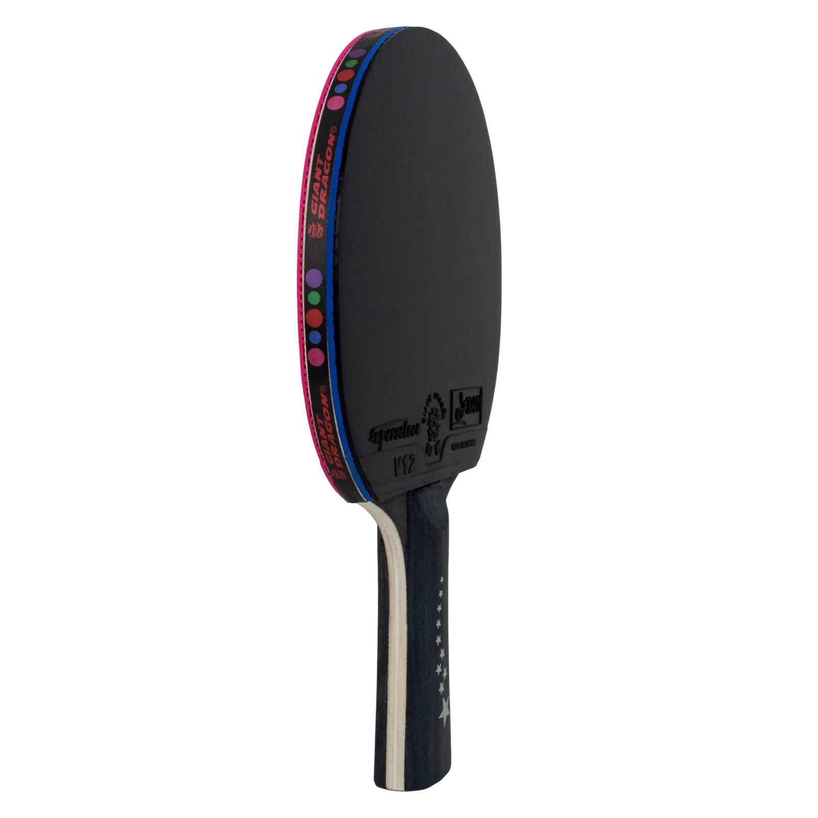 Raquete de Tênis de Mesa Superveloce v12 4 Estrelas Giant Dragon