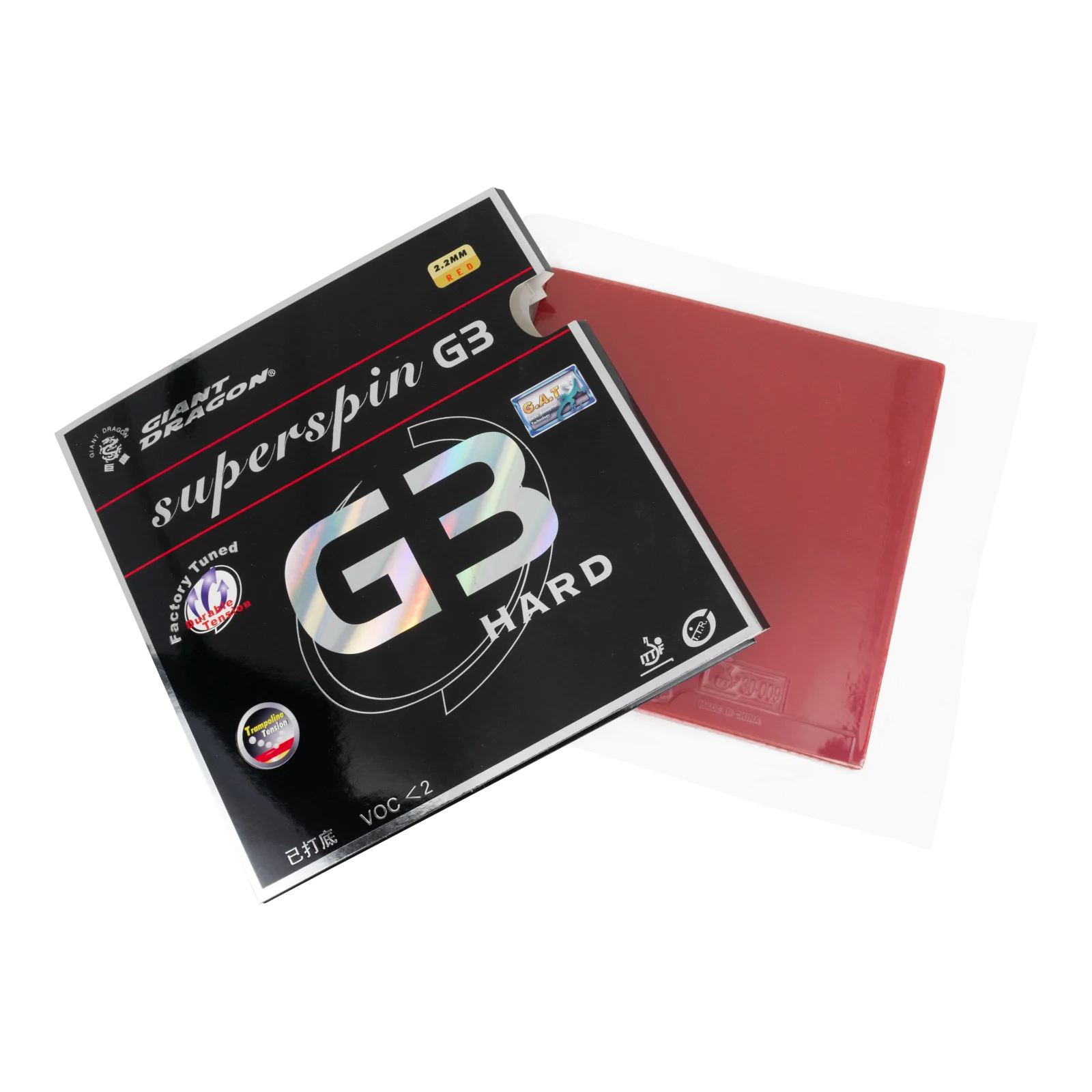 Borracha Superspin G3 Aprovado ITTF - Giant Dragon