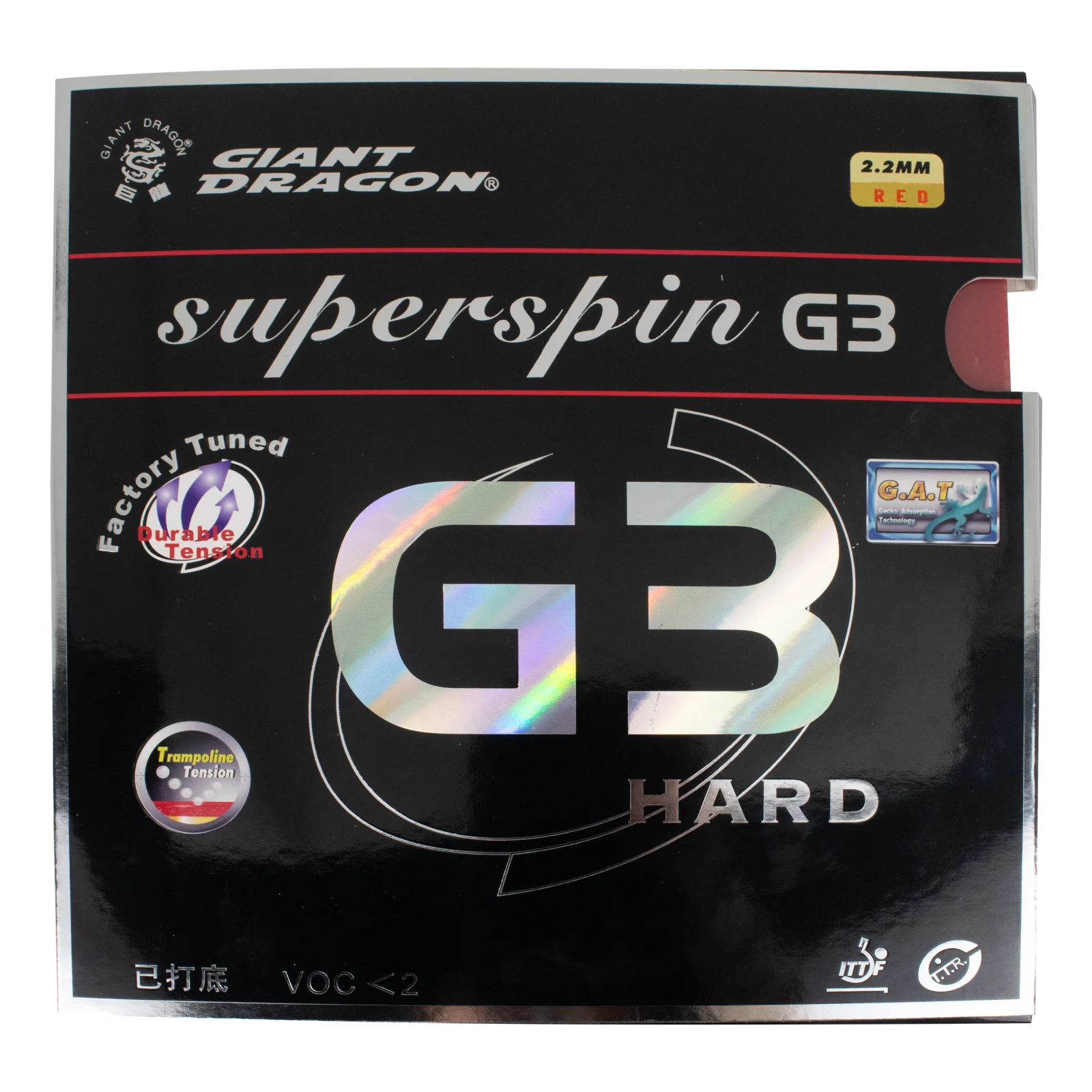 Borracha Superspin G3 Aprovado ITTF - Giant Dragon