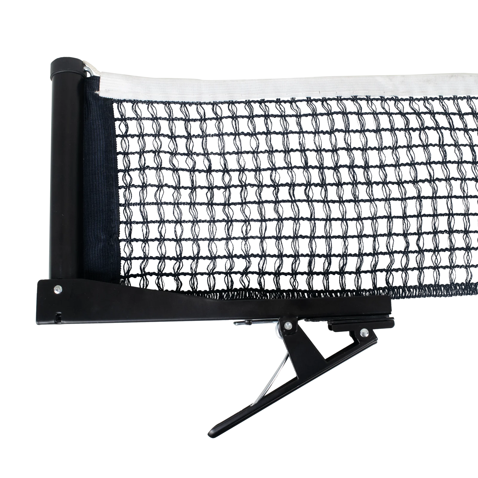 Rede oficial tenis de mesa algodao azul com presilha e regua Jintai