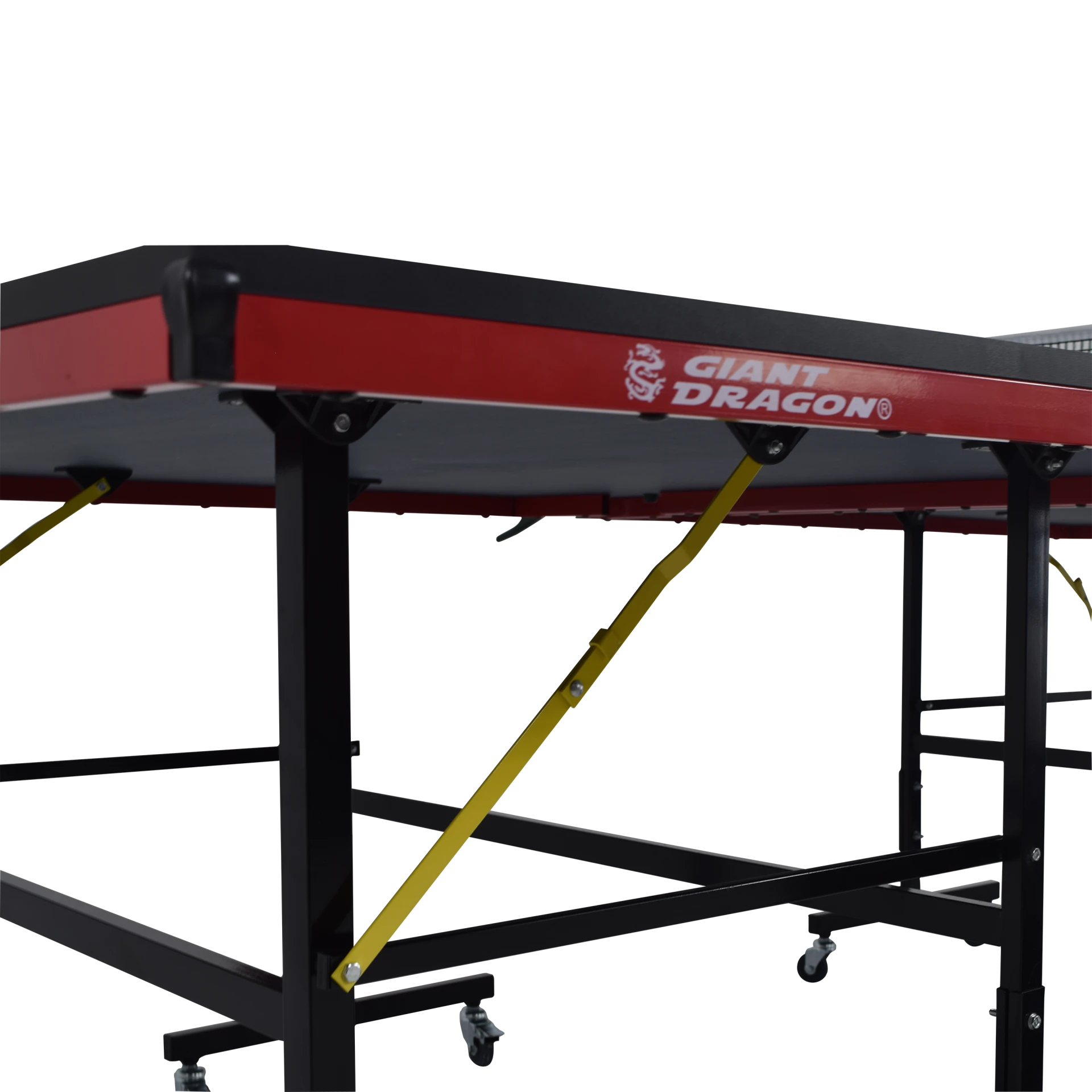 Mesa Tênis de Mesa Oficial Dobrável Preto com Rede Giant Dragon