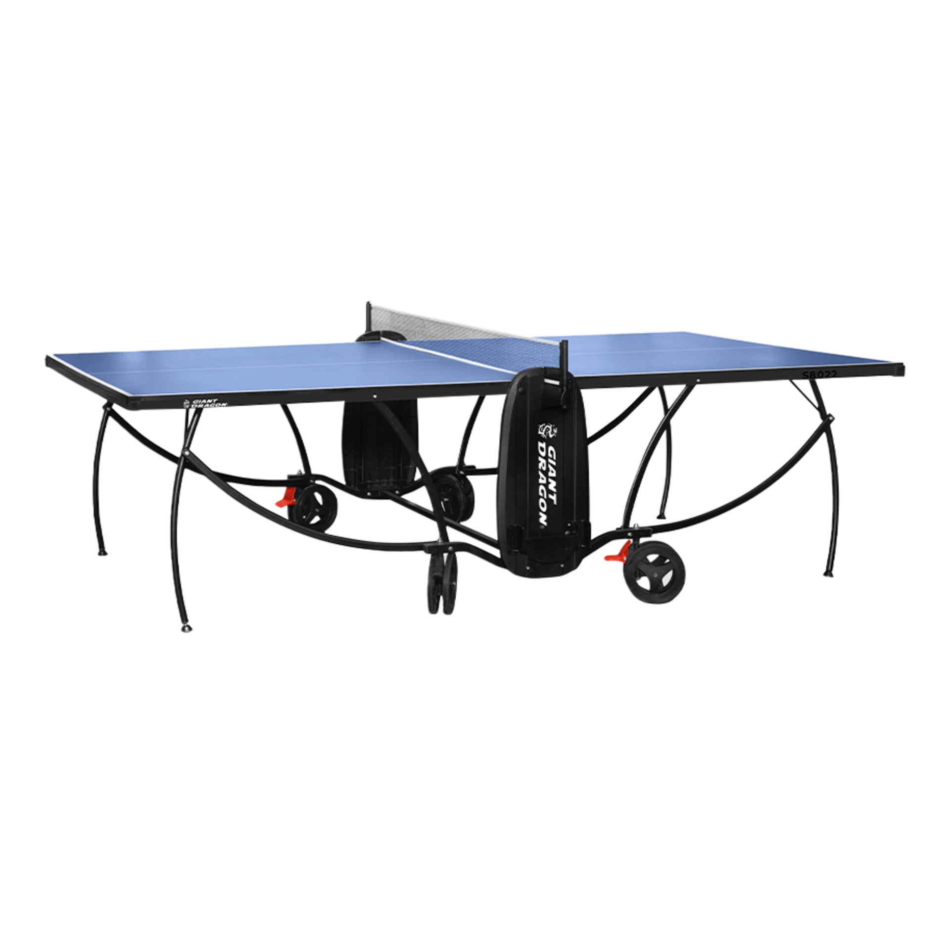 Mesa Tênis de Mesa Dobrável Azul Rede e Porta Itens Giant Dragon