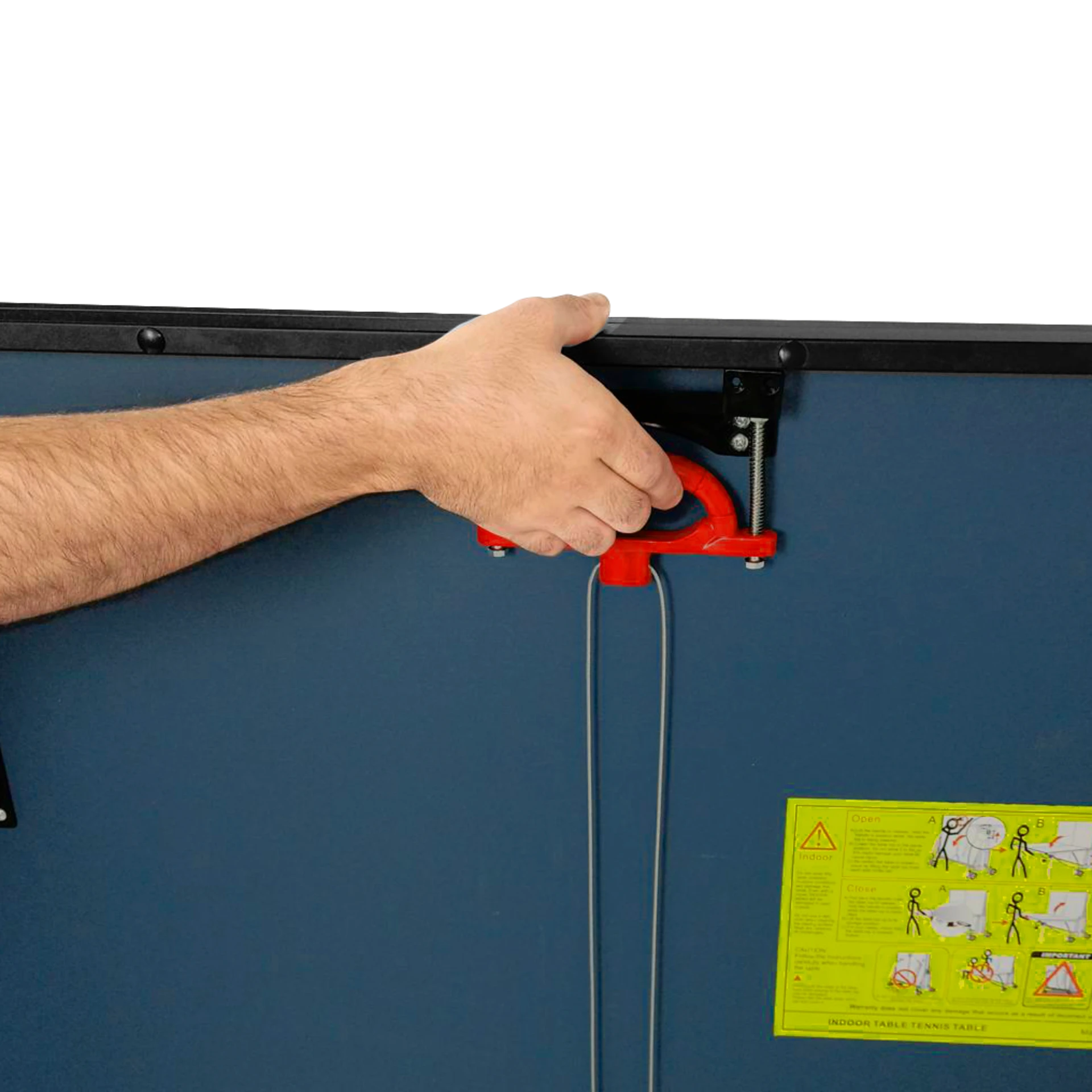 Mesa Tênis de Mesa Dobrável Azul Rede e Porta Itens Giant Dragon