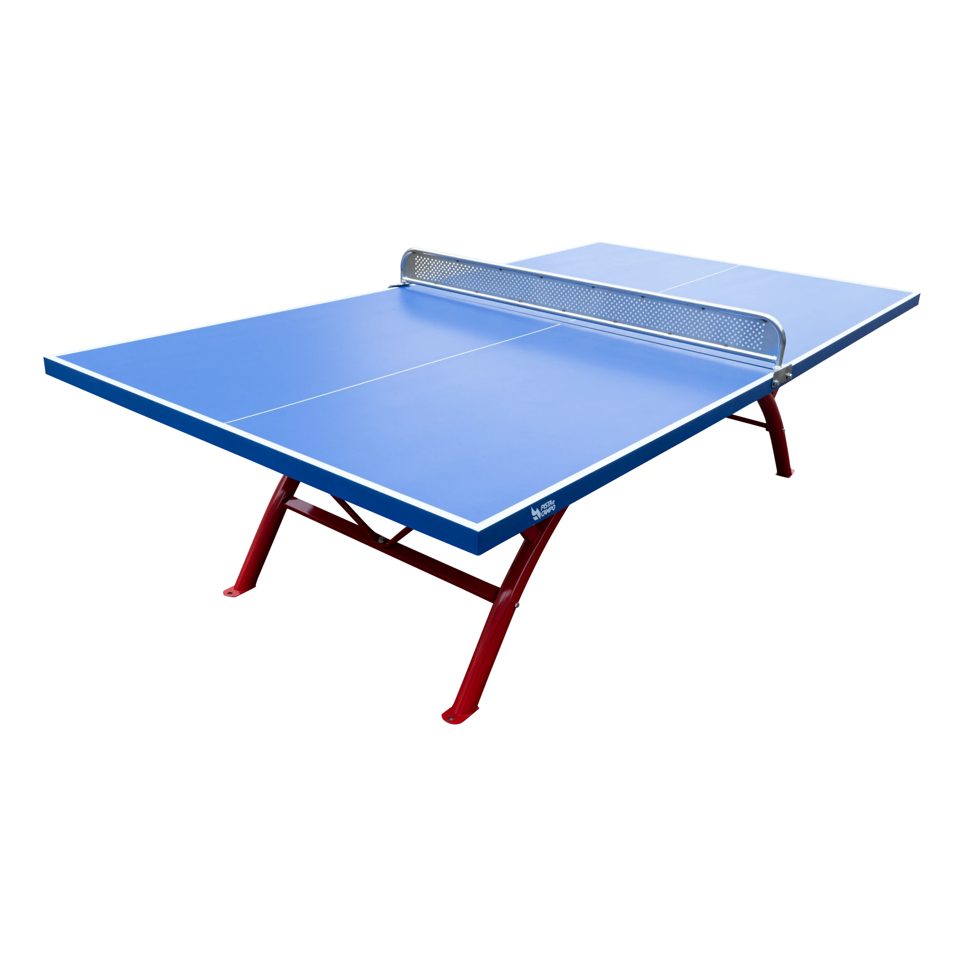 Mesa de tênis de mesa outdoor de fibra de vidro Pista e Campo