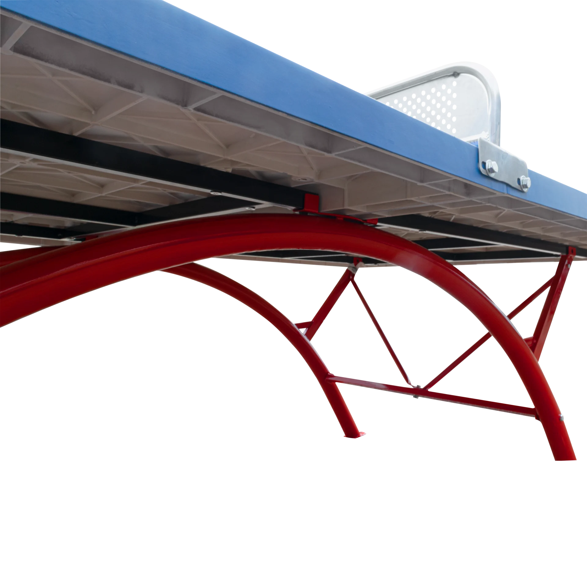 Mesa de tênis de mesa outdoor de fibra de vidro Pista e Campo