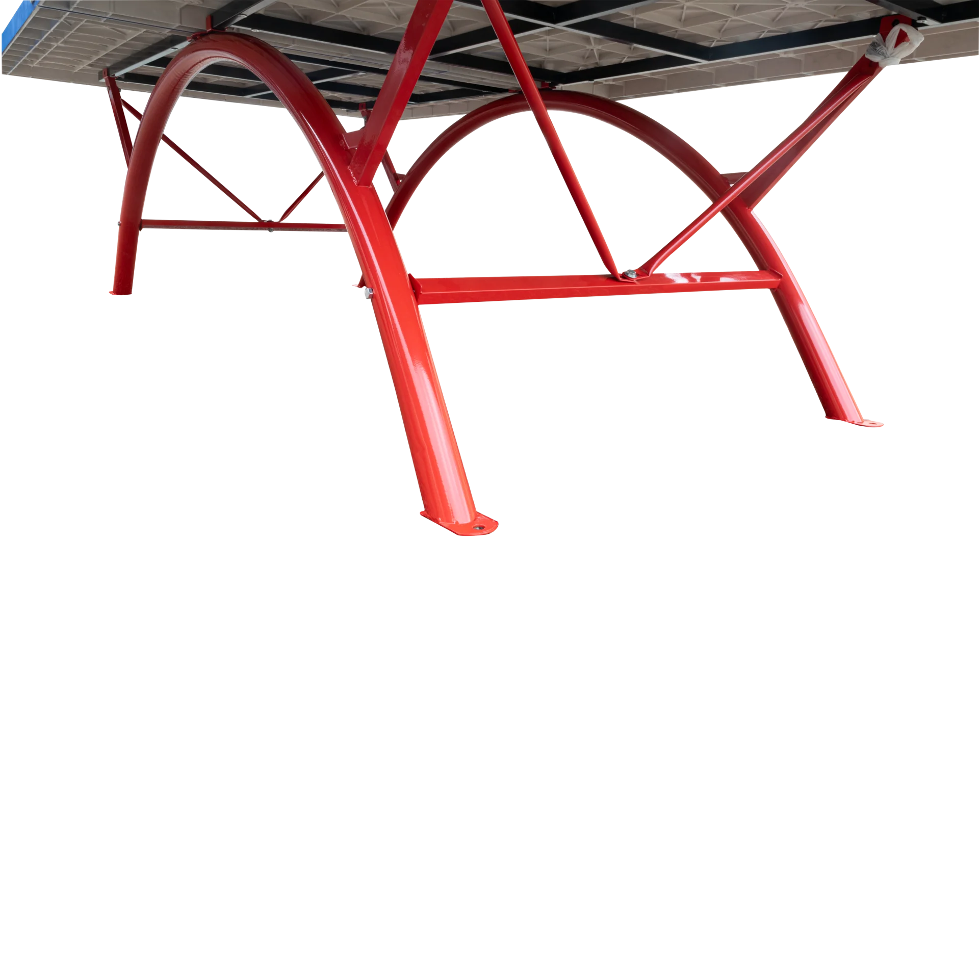 Mesa de tênis de mesa outdoor de fibra de vidro Pista e Campo