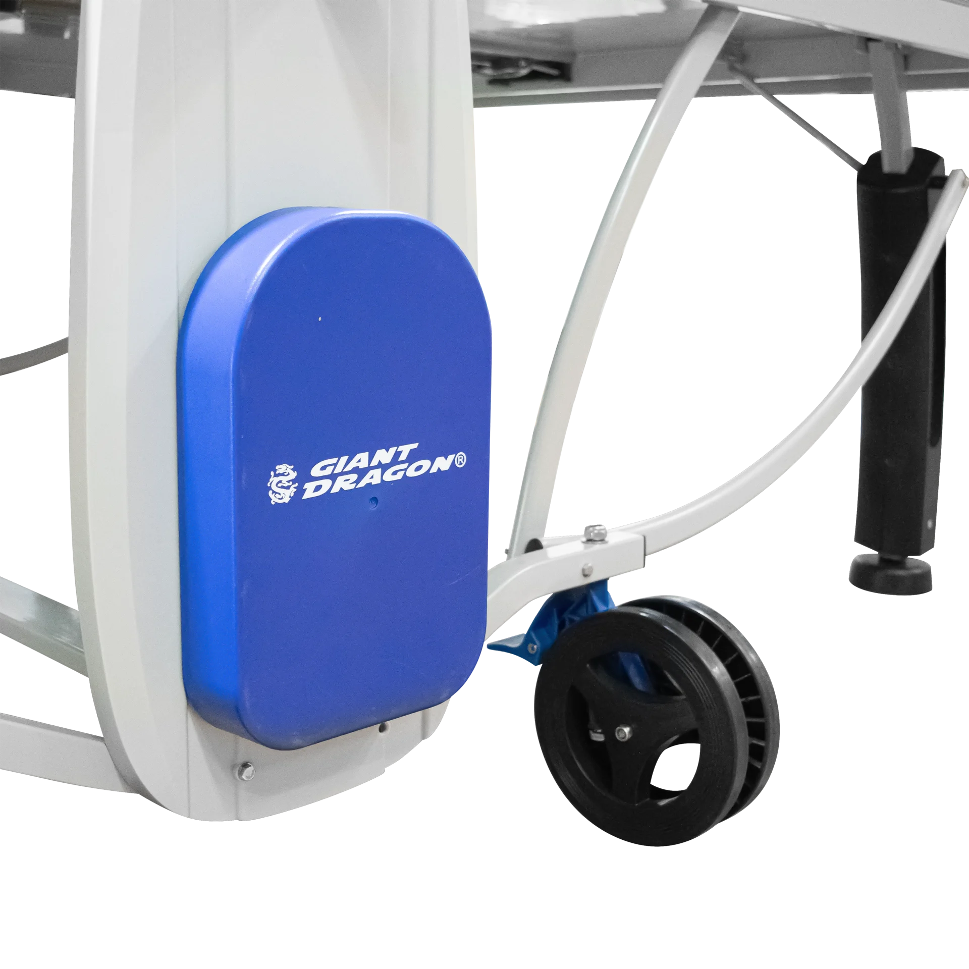 Mesa Tênis de Mesa Dobrável Outdoor Azul e Rede Armazenamento de Bolinhas nos Pés Giant Dragon